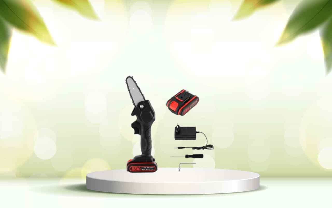 Scopri la mini motosega a batteria: taglia senza fatica e velocizza il giardinaggio